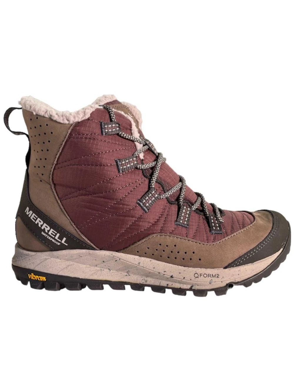Merrell Women's Anita Sneaker Boot - Burgandy Brown